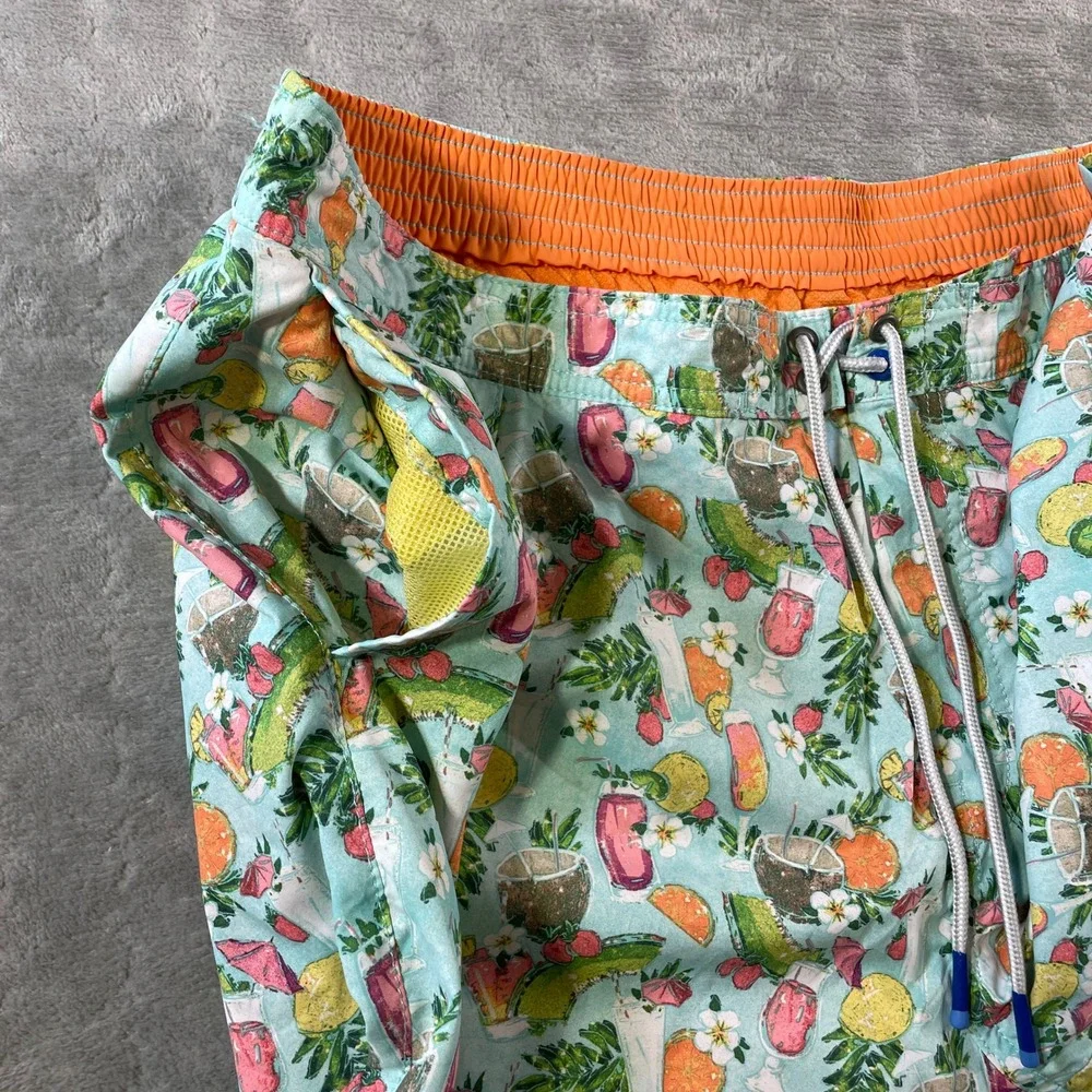 Tommy Bahama‎ Swim Trunks Mens XXL Tropical Cocktail Board Shorts Beach Vacation
